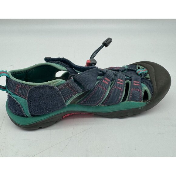 Keen Kids Newport H2 Sandals Size 4 Blue Outdoors Waterproof Strappy Textile - Picture 13 of 15